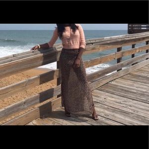 Blush Pink Crop Top Size Small